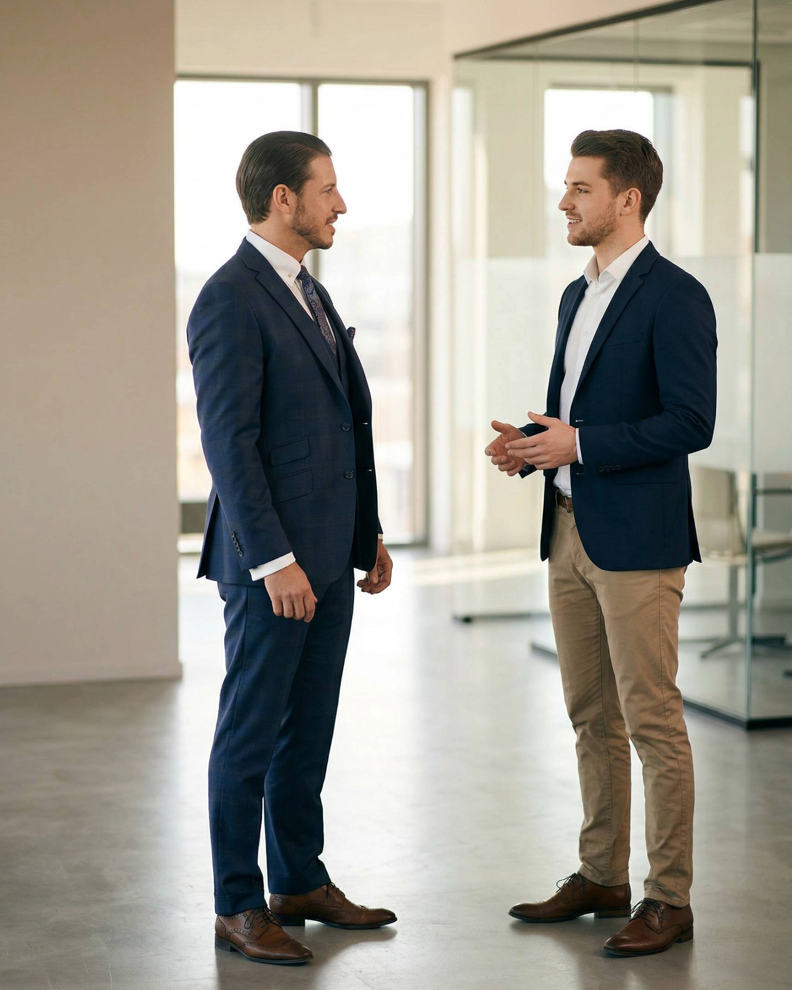 Geschäftspartner besiegeln ihre Zusammenarbeit